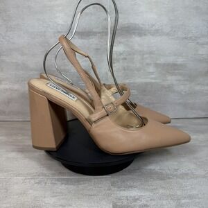Steve Madden Shoes Womens Size 10M Block Heel Pointed Toe Slingback Mary Jane